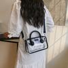 Seaside Play Transparent Bag Women'S Popular Beach Vacation Hand Bag Trend Shoulder Messenger Bag