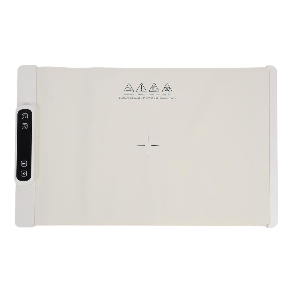 Food Warming Mat Silicone Electric Warming Tray Foldable Heater Food Pad with 3 Temperature Levels