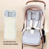 Moisture Wicking Strollers Cushion Reversible Polyester Fabric Easy Installation No Tool Needed Baby Cart Accessory