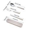 Lunch Utensil Set Stainless Steel Flatware Kitchen Accessories Camping Flatware Sets For Home Wedding Party Picnic Outdoor