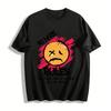 No More Rules No Fake Smile Be Happy Casual Tee Pure Cotton T-shirt
