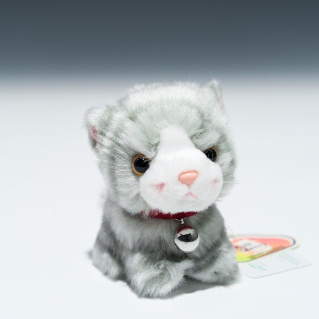 Bamboo Shoot Candy Sherry Gray Cat Plush Toy 48213