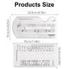 Staff Drawing Ruler Song Writer's Composing Template Stencil Song Writer's Composing Notation Tool for Music Notes