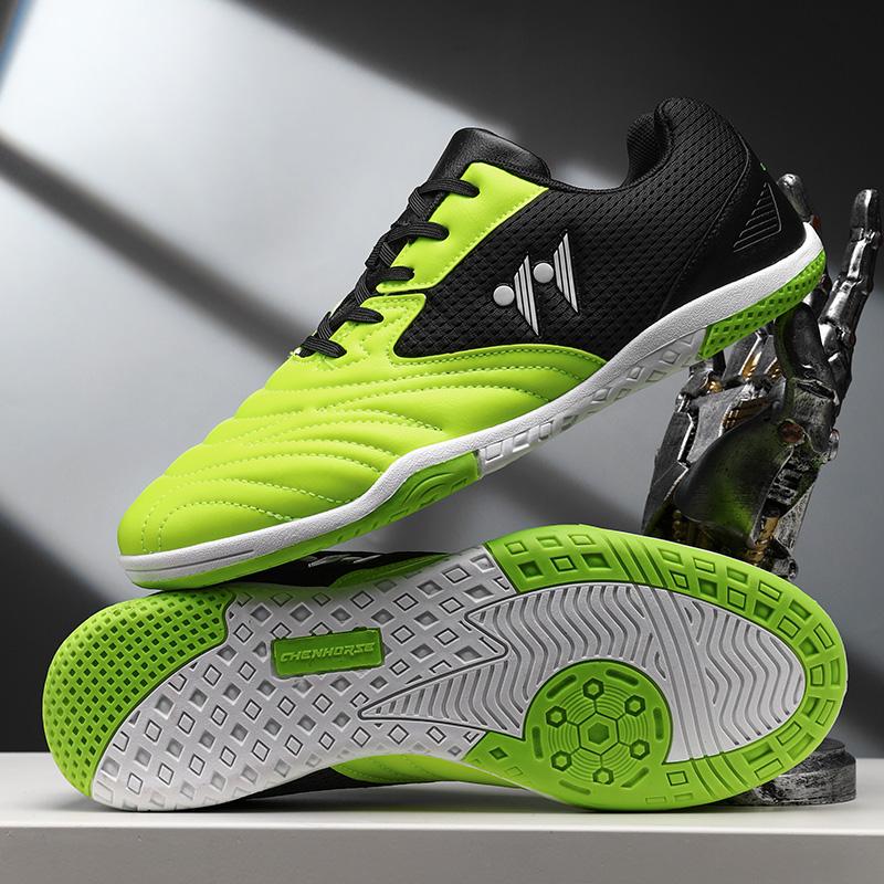 High-Quality New Men Football Boots Grass High-Top Futsal Sneakers Soccer Shoes Non-Slip Match Indoor - Outdoor Sports