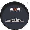 1 x Copriruota di scorta in pelle PVC PU stile Auto 4x4 Off Road Vita Montagna Per Mitsubishi Suzuki SI-04 Copri Protettore Ruota