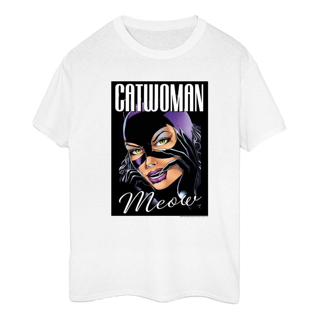 Batman Mens Feline Fatale Catwoman Cotton T-Shirt