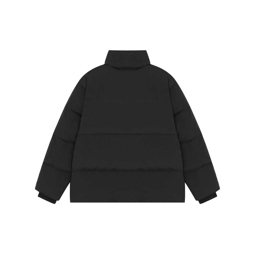 New Balance Logo Print Warm Jacket Asia Sizing 'Black' Unisex AMJ14309-BK