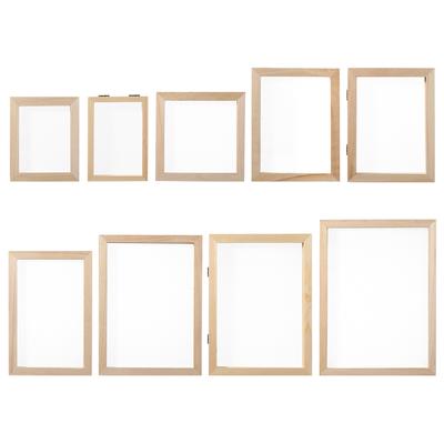 Bastelwerkzeug, Lernwerkzeug zum Papiermachen, Sieb, Papierherstellungsform, Rahmen, Holzgitterform, DIY-Papierherstellung