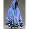 Men's Expression Hoodies Sweatshirt Fashion Long Sleeve Crew Neck 3D Print