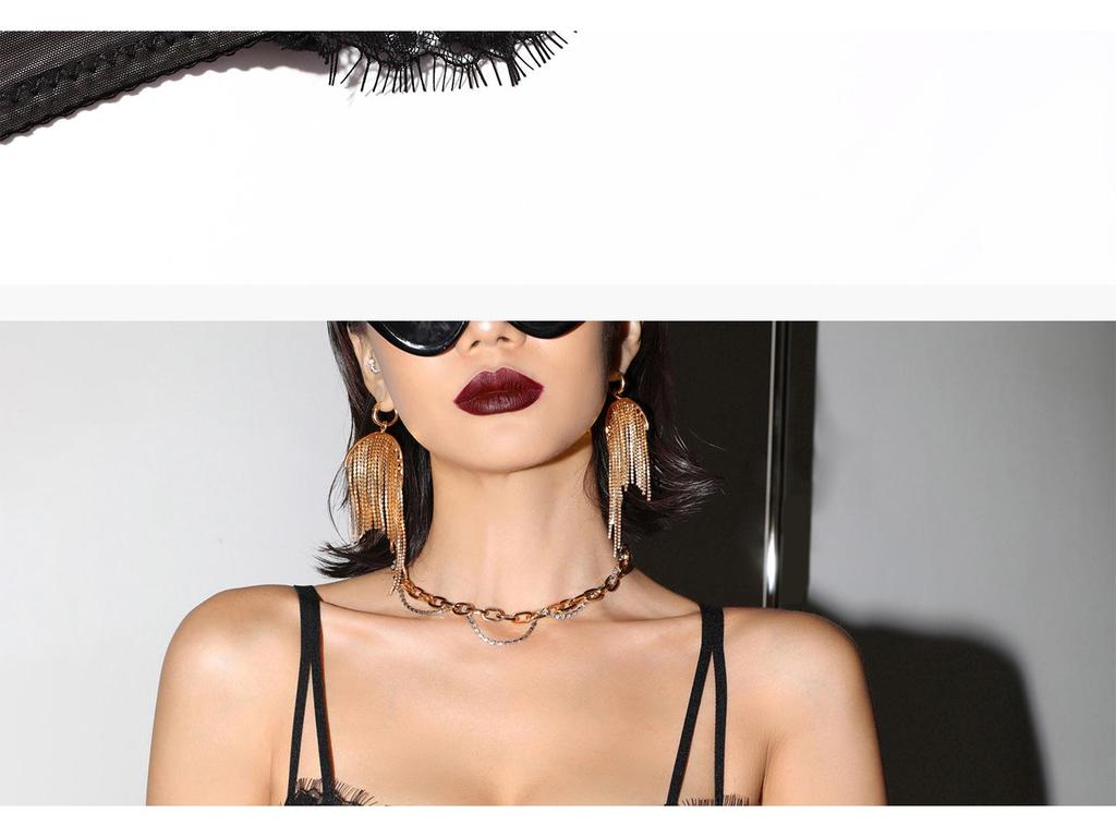 Women's Lace-Edge Wireless Bra Set for Small Chest Enhancement