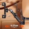 Rotating Stand Car Headrest Tablet Holder Telescopic Tablet Bracket  Travel Accessories