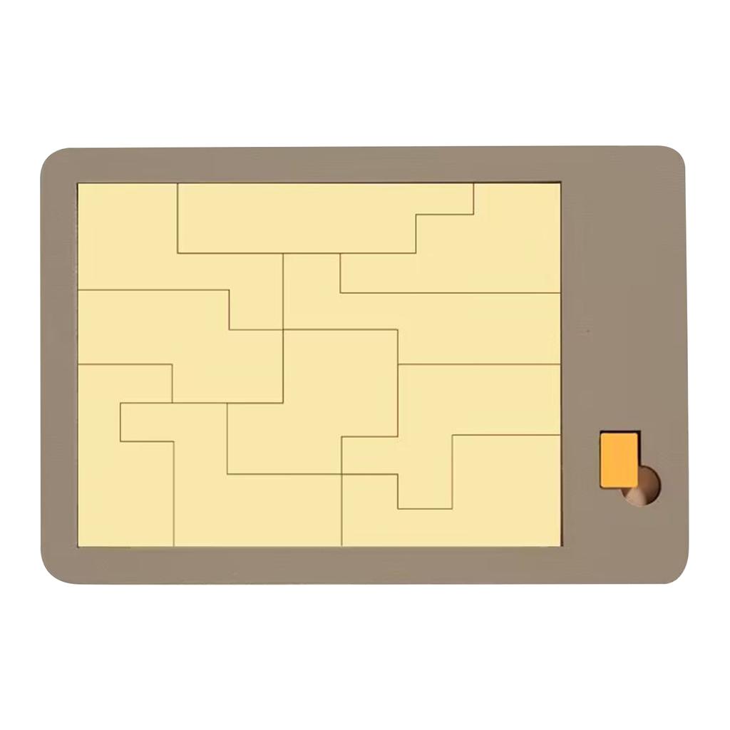 Puzzles, Wooden Block Puzzle Challenges, Wooden Irregular Shape Puzzles, Family Game Night Challenge Games With Unique Geometric