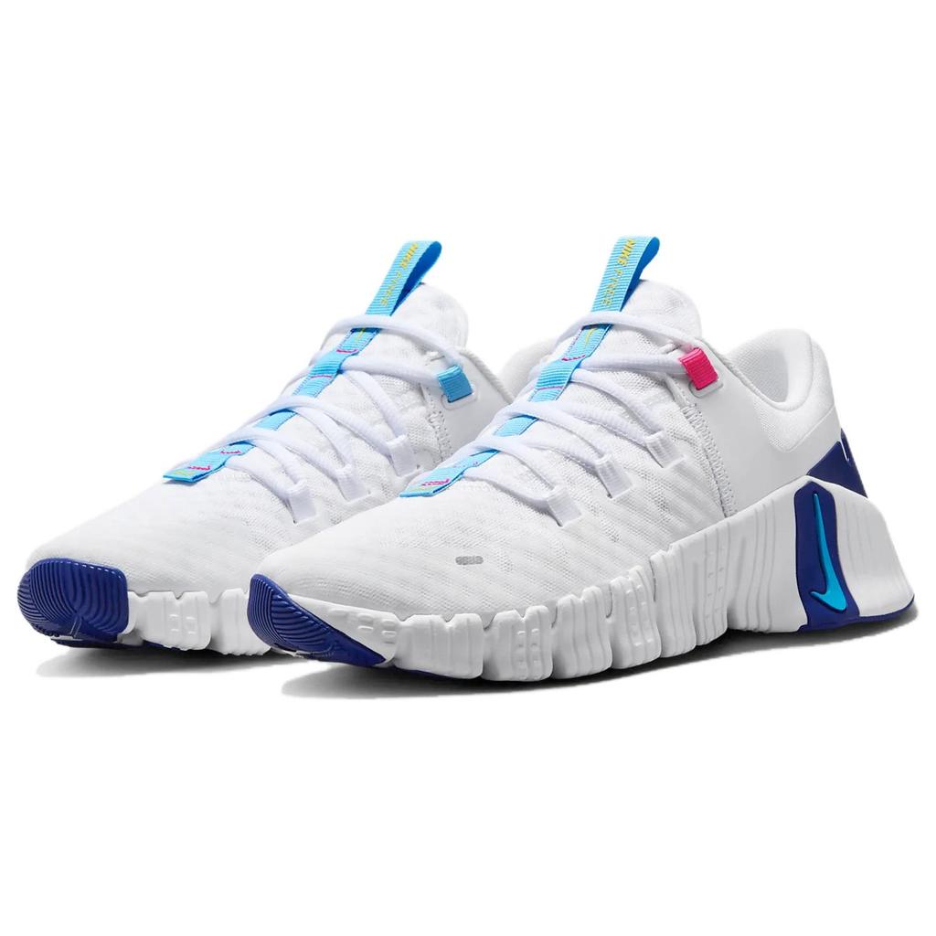 Nuove Nike Free Metcon 5 Bianco Azzurro Acquario da Donna DV3950-103