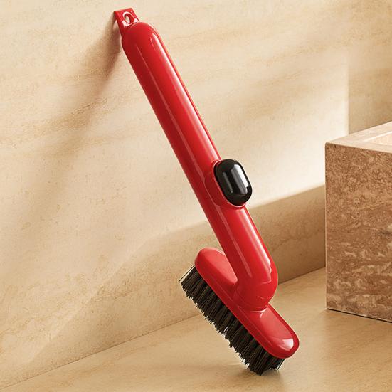 Crevice Cleaning Brush with Ergonomic Comfort Handle 360-Degree Rotating Head Handheld Crevice Cleaner