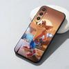 C-Crash Game Roles Aku-aku Phone Case For Samsung Galaxy A73,A72,A71,A70,A52,A51 Others Soft Black Cover