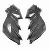 Carbon Fiber Painting Fuel Gas Tank Side Trim Pannel Cover Fairing For Kawasaki Z250 2013-2018 Z300
