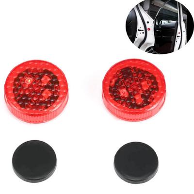 1 Paar Auto-LED-Tür-Sicherheitswarnung, Antikollisionslichter, kabellose Alarmlampe