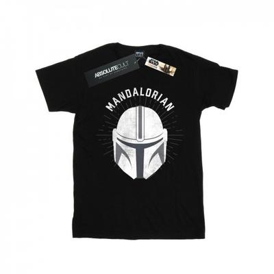 Camiseta masculina com capacete Mandaloriano