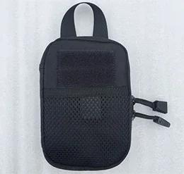 

Outdoor Multifunctional EDC Accessory Bag Molle Undershirt Hanging Bag Casual Sports Organizer Phone Waist Bag чорний