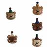 Hairpin Cartoon Hair Claw Acrylic Plastic Grab Clip Cute Bear Hair Clip  Vacation