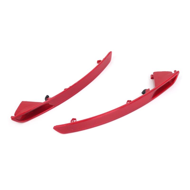 Car Rear Bumper Reflector Left/Right Bumper Trim 5C5945701B Reflector Light Cover for 5C 2012-2015