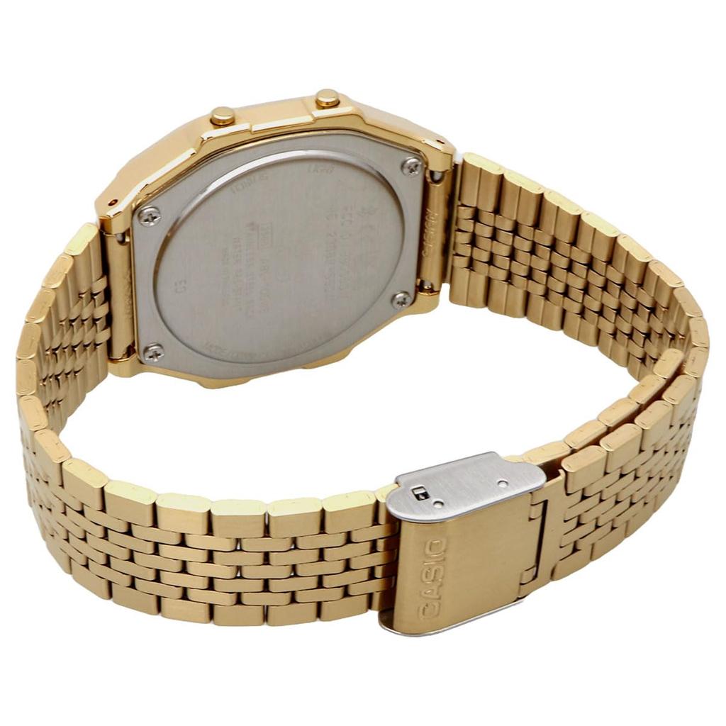 CASIO Digital Watch Mobile Link Step Tracker Unisex Gold Overseas Model [Casio] Bluetooth-enabled ABL-100WEG-9A