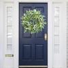 Wreath Simulation Leaf Wreath  Hot Wreath Spring And Summer Door Hanging Decorative Ring