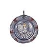 Necklace Zakiram·goddess of Wealth Versatile Six-character Mantra Retro Pendant for Men and Women