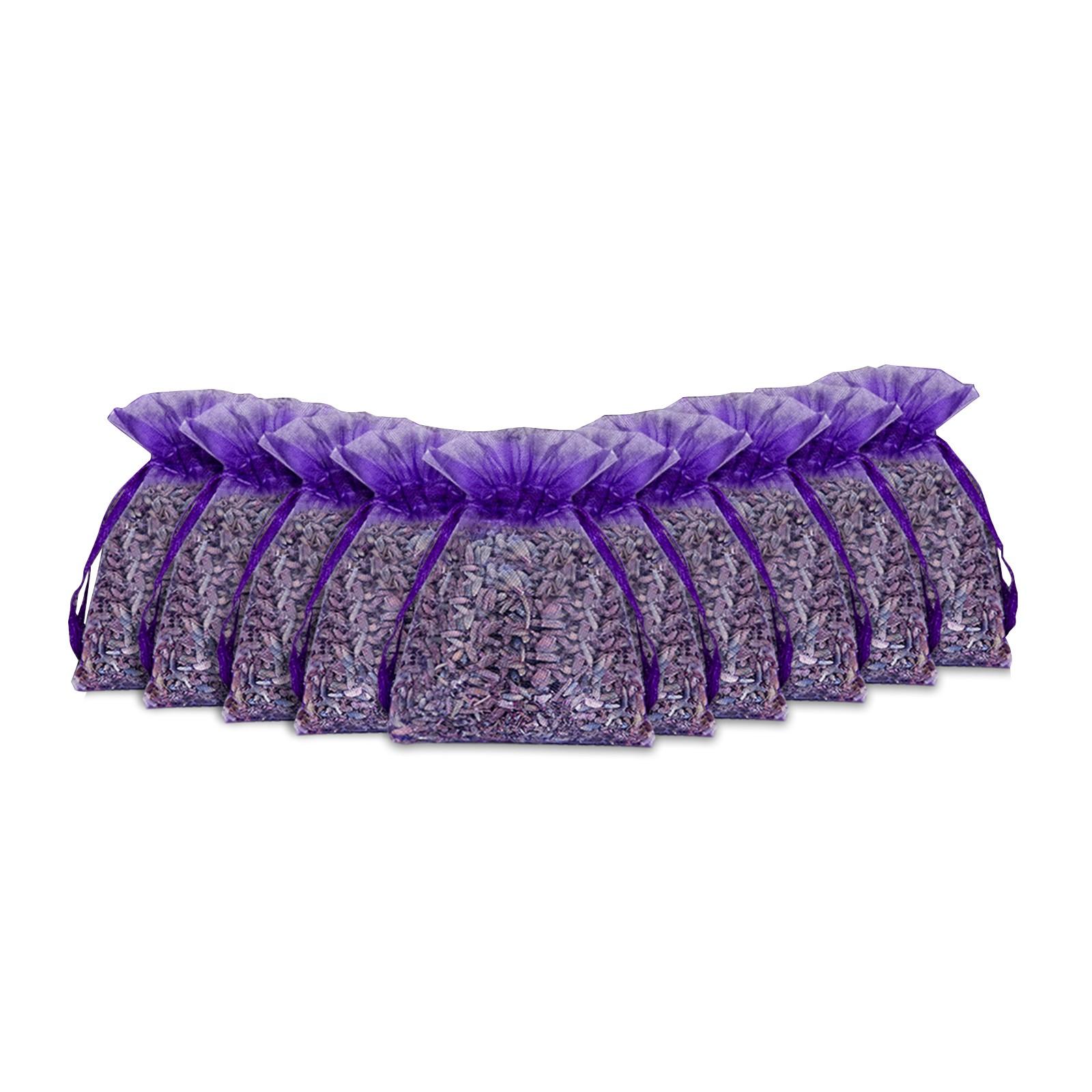 

10 шт. Пакетики-саше, натуральные сушеные пакетики с лавандой для ящиков и шкафов, сильный запах, свежие ароматы для дома One Size