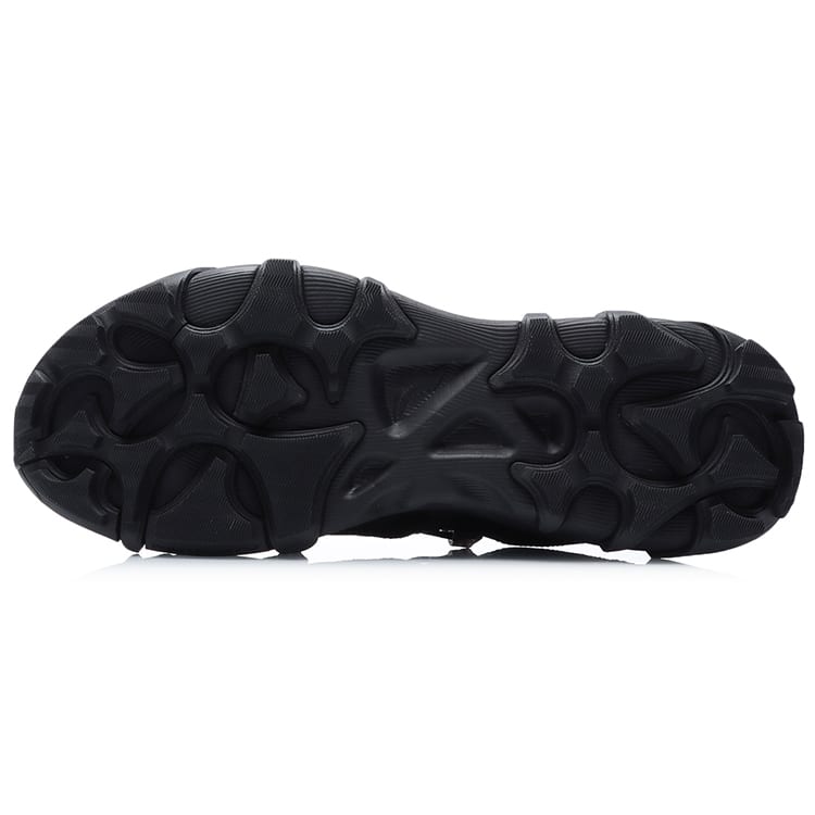 Li Ning Wu Xing 1 Cushioning Slip Resistant Abrasion Resistant Support Low top Performance Basketball Shoes Men's Black AGBR003-12