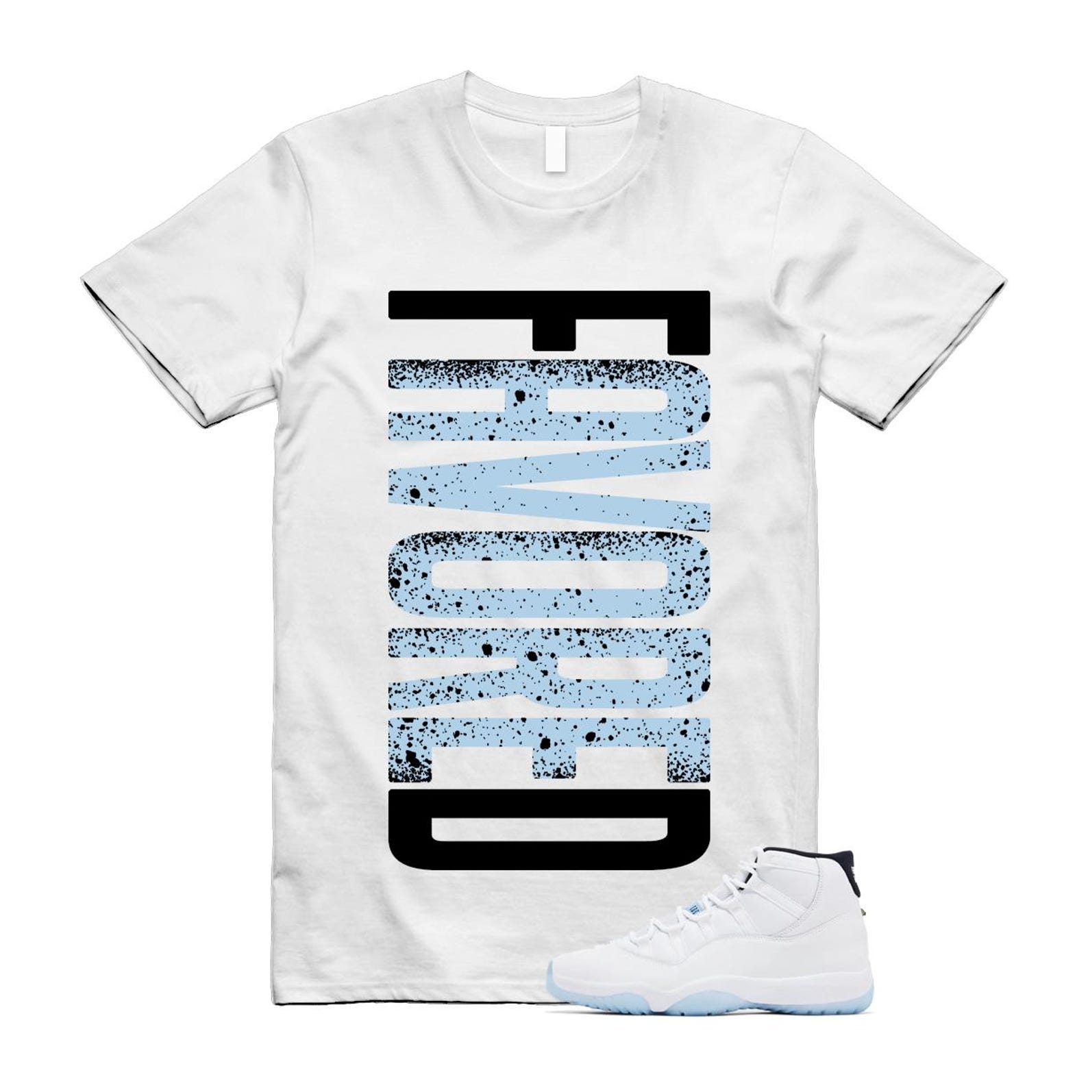 11 Legend Blue White Black 2024 T Shirt Match FAVORED 3XL