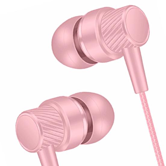 Wired Earbud Intelligent Noise Reduction Powerful Bass Ergonomic 3.5mm HiFi In-ear Sports Gaming Earbud for Running