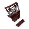 Car Interior Center Dashboard A C Control Panel Frame Replacement for Toyota Corolla 2003 2006 55411 1A200 Wood Texture