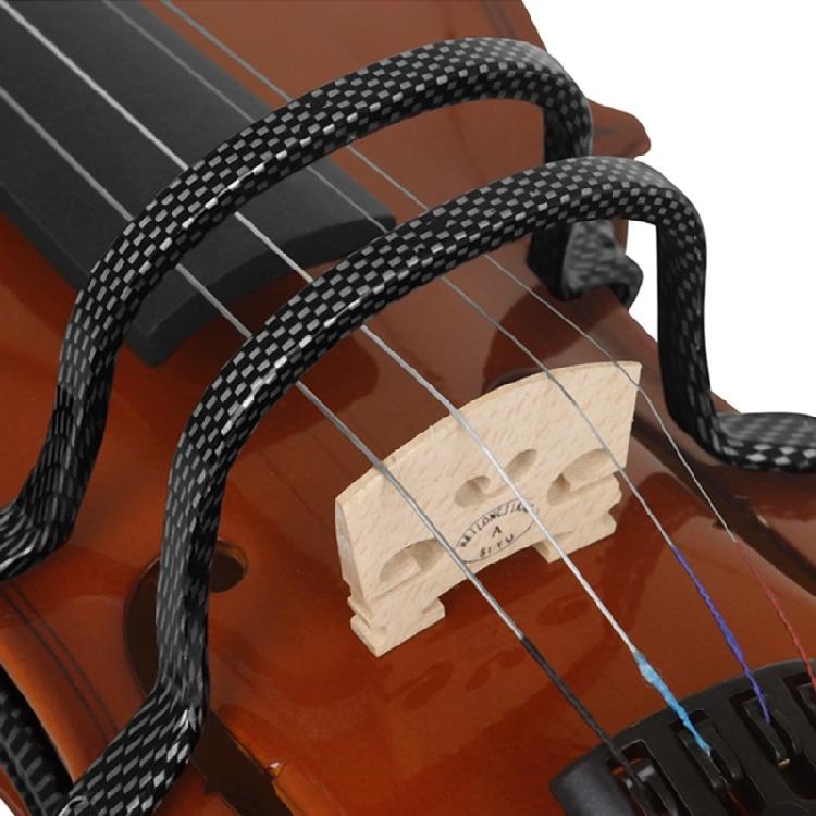 Schwarzes Harz Violine Trainingsübung Violine Bogen Begradigen Kollimator Führungswerkzeug