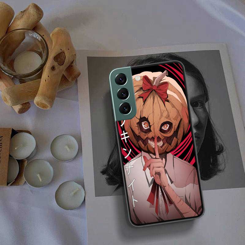 

Тыквенная ночь Наоко Кирино Телефон для Samsung Galaxy S20 FE S21 Plus S22 S23 S24 Ultra Чехол S10 S10E S9 S8 S7 Edge Накладка Силикон Samsung S9 Plus