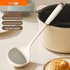 Concha de Sopa de Silicone - Grande, Antiaderente, Grau Alimentício, Colher Resistente ao Calor para Mingau