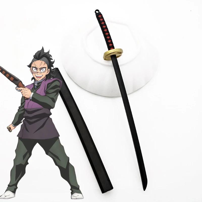 17cm Mini Demon Slayer Katana Anime Kimetsu No Yaiba Tanjirou Shinobu Sword Real Japanese Katana Metal Samurai Sabre Toy Gift