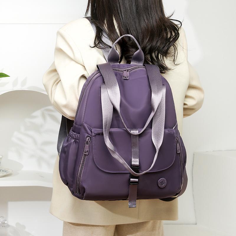 Schoolbag Large Capacity Tote Bag Lightweight Storage Handbag Multi-purpose Versatile Backpack Women's Casual Travel Bag