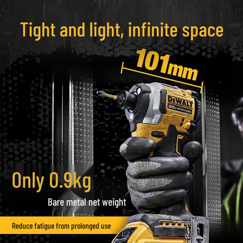 DEWALT 20V MAX* Brushless Cordless Impact Driver Kit CN Plug (adapter Included)