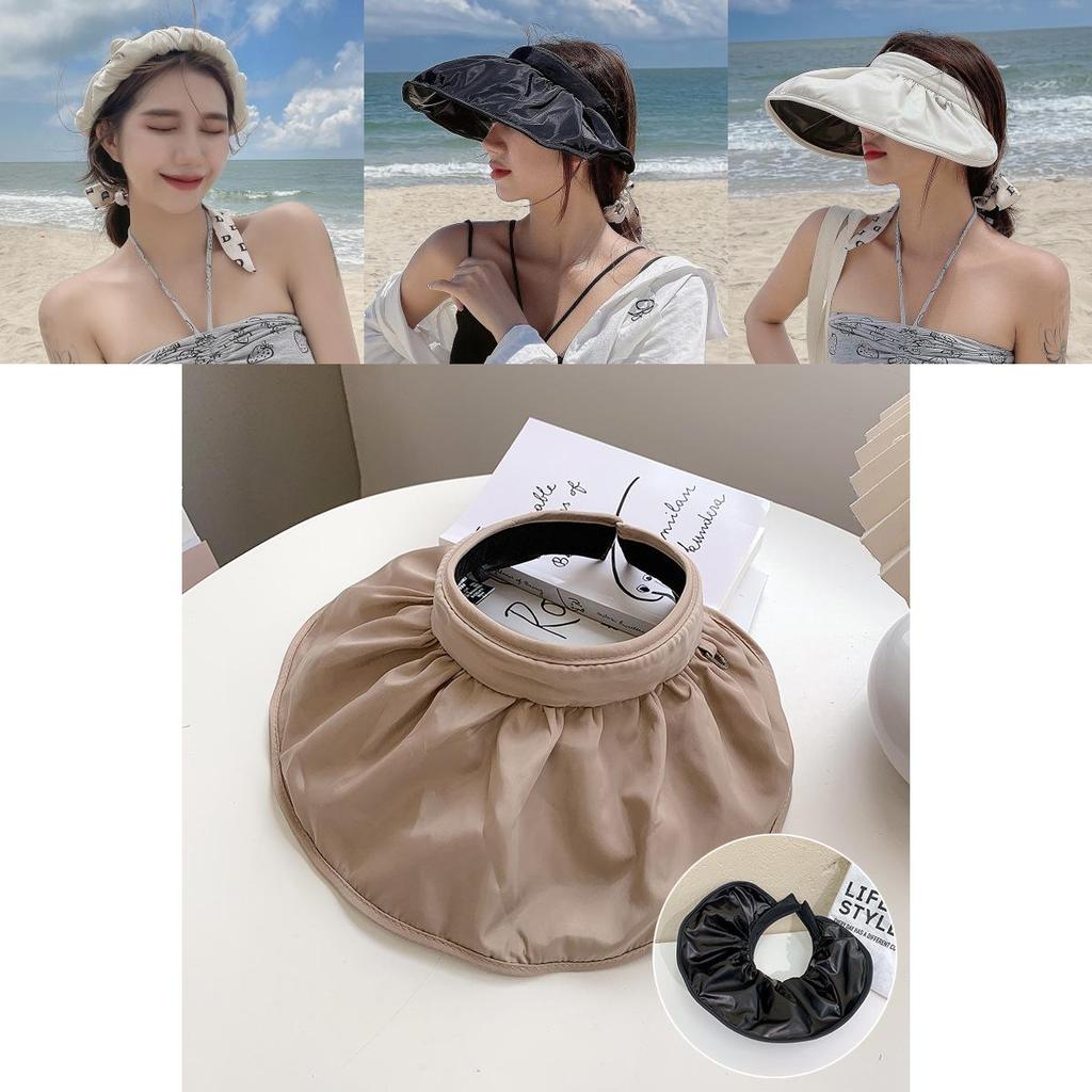 Chic Breathable Shell Cap With Uv Protection Sunhat For Ladies In Various Colors
