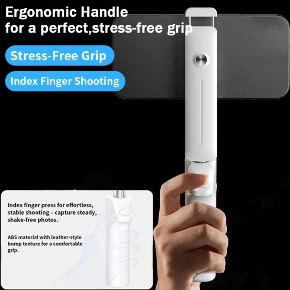 Foldable Mini Bluetooth Selfie Stick 360° Rotation Portable Phone Stand  Live Streaming