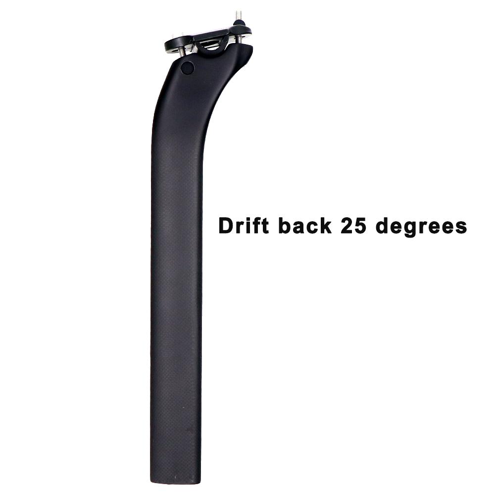 

For F12/F14/F8 Road Bike Seatpost Ultralight T800 Carbon Fiber Road Bike Seat Post 3K textile carbon cloth Drift back 25 degrees 25 degrees