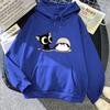 Luo Xiao Hei Cat Anime Printing Hoodies LuoXiaoHei Manga Cartoon Sweatshirts Kawaii Girls Women Clothing
