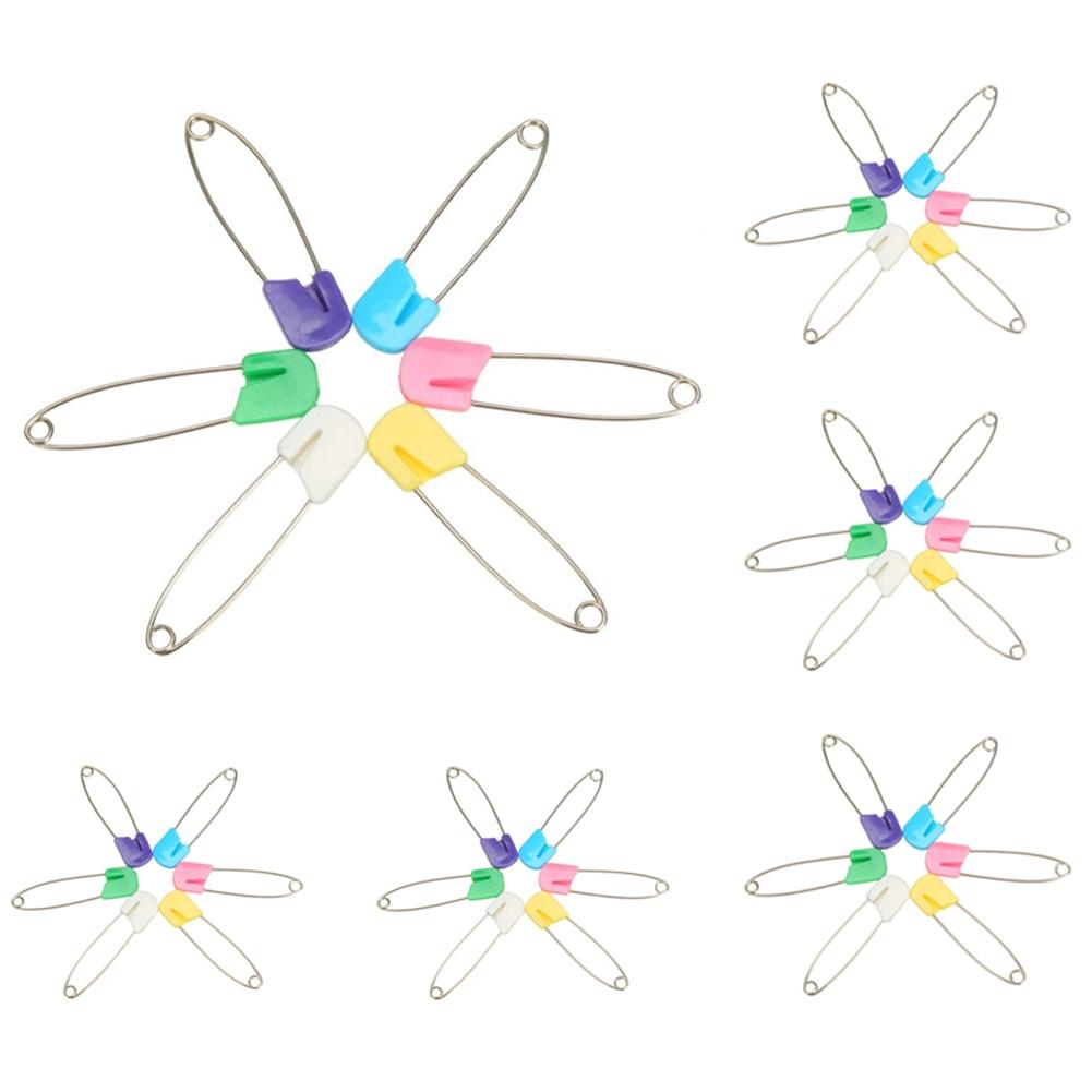 Easy Use 40 X Size L Clip Brooch For Children Babies Nappy Clothes