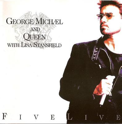 CD GEORGE MICHAEL & QUEEN - 5 Live 077778941828 Parlophone 1993 EUA Dance & Eletrônica Usado