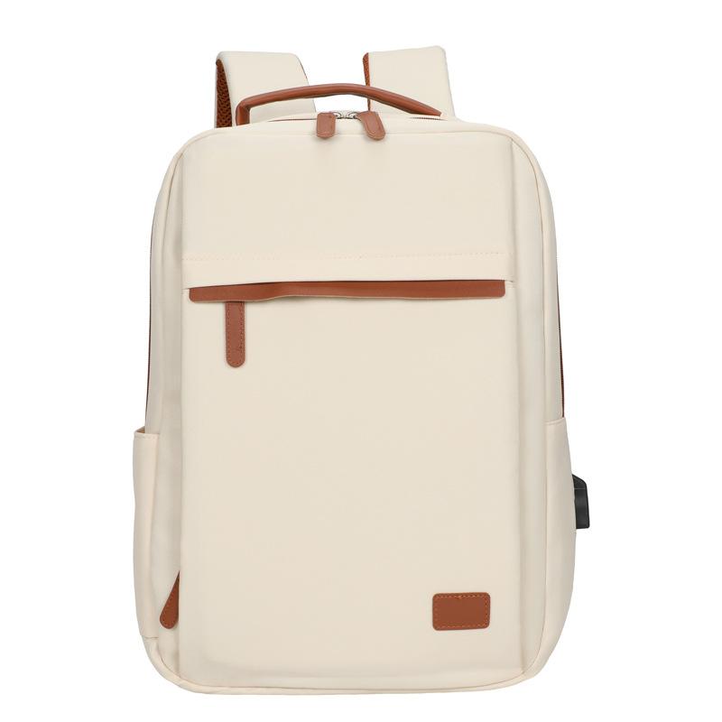 TS JYL laptop bag,Cross-Border Backpack Men Travel Simple Student Women Laptop Backpack