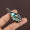 Labradorite Handmade Copper Wire Wrap Jewelry Pendant 2.3" K0q26