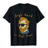 Womens Vincent  Hard Or Go Home Artist Humor Pun Crewneck T-Shirt Normal T Shirt Funny Cotton Mens Tops Tees Fitness