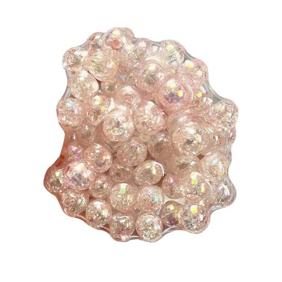 

Мяч-антистресс с шариками, сжимаемый для снятия тревожности, сенсорная игрушка для детей, подростков и взрослых, переносной мягкий шарик из термопластичной резины, игрушка-фиджет розовый