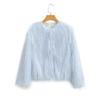 New European and American style fashionable versatile fringe embellishment jacket 8376857